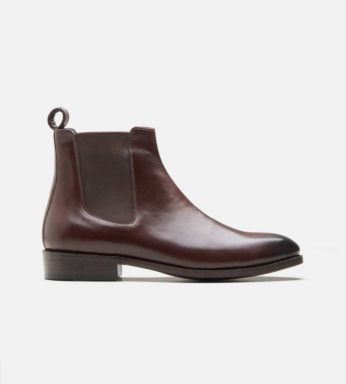 Goodyear Welted Brown Wholecut Chelsea Boot