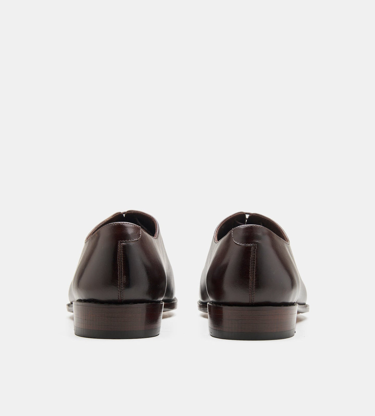 Goodyear Welted Chisel Toe Brown Wholecut Oxfords