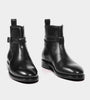 Hand Welted Black Full Grain Jodhpur Boot