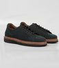 Ojas - Hand Welted Olive Suede Sneaker