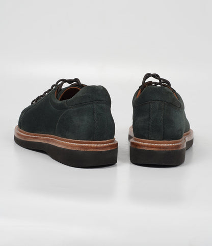 Ojas - HandWelted Olive Suede Sneaker