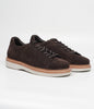 Hand Welted Classic Brown Suede Sneaker