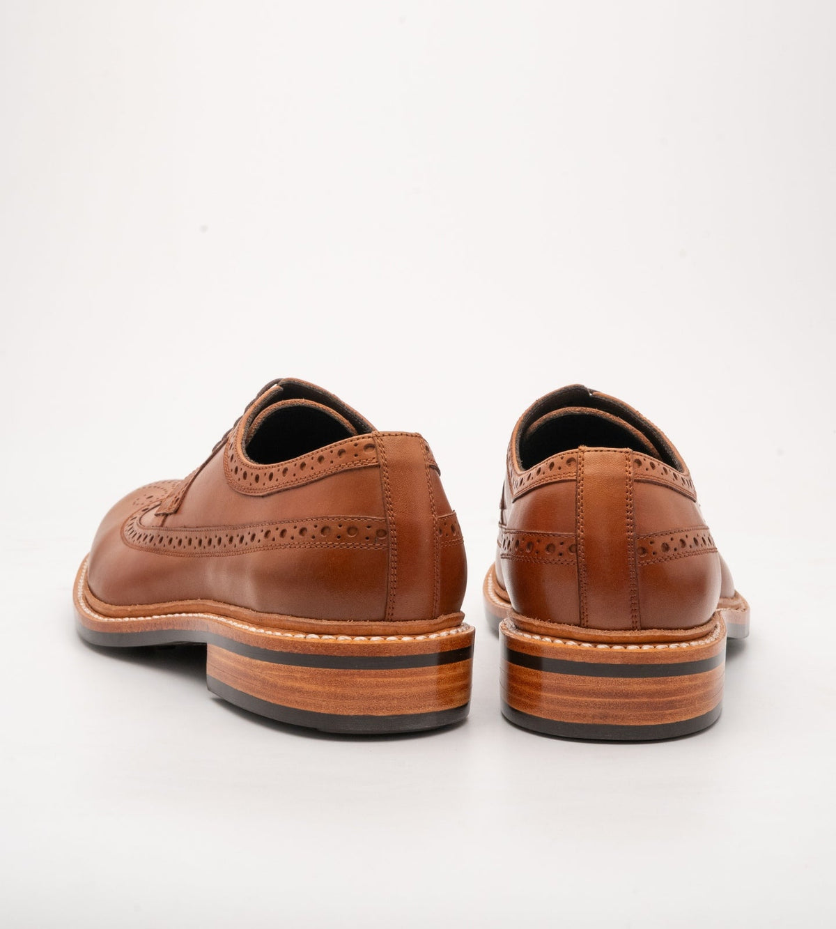 Goodyear Welted Tan Longwing Blucher