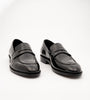 Hand Welted Classic Black Patent Penny Loafers