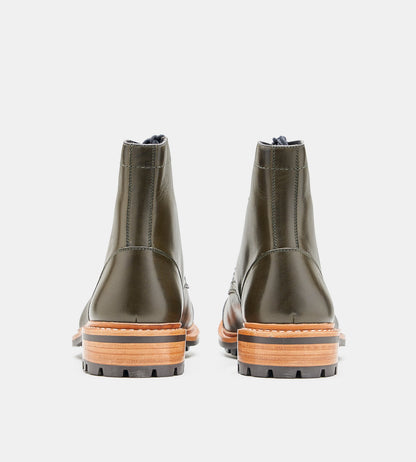 Goodyear Welted Olive Captoe Boot