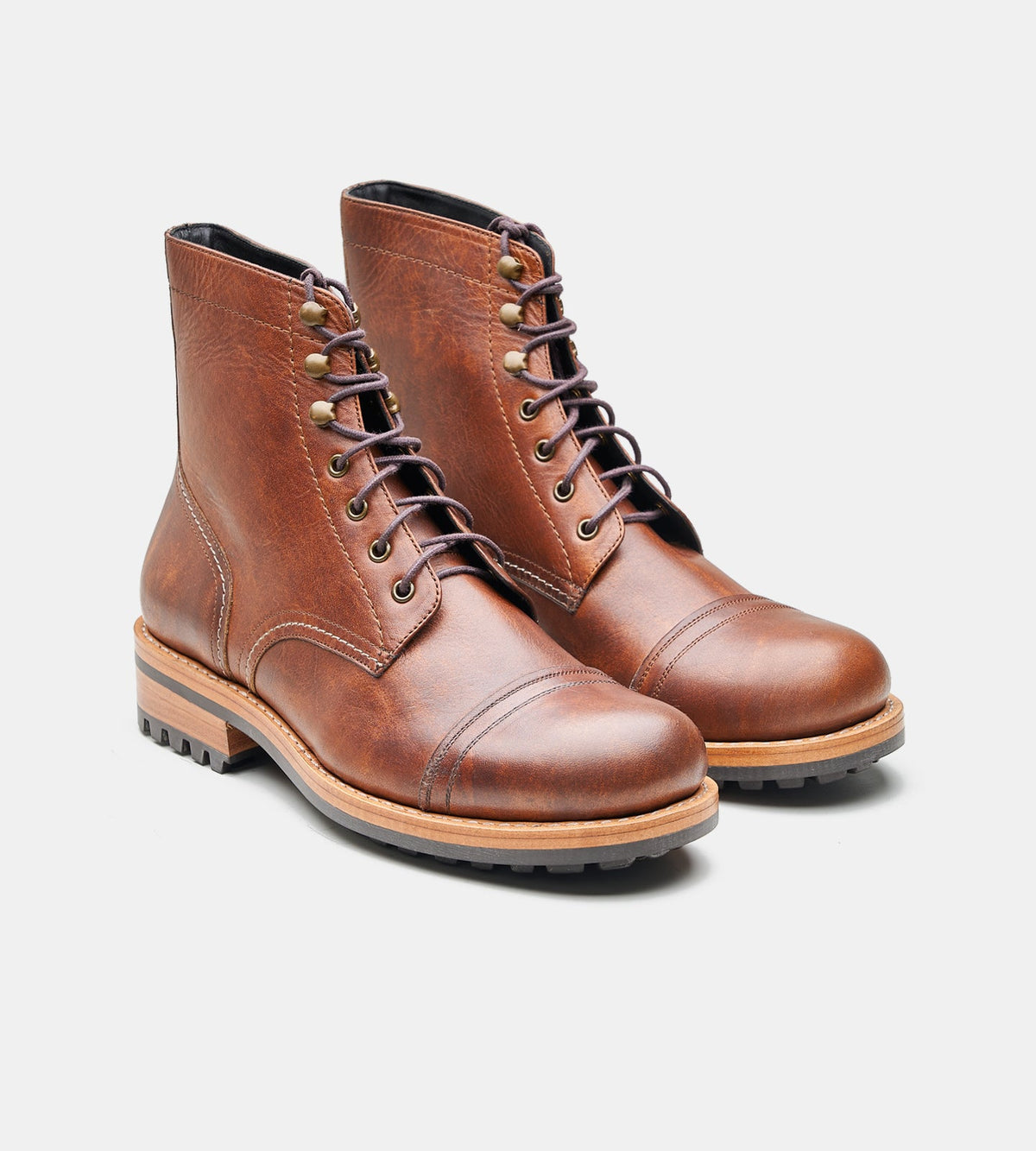 Hand Welted Boaventura Hydro Pull up Work Boot