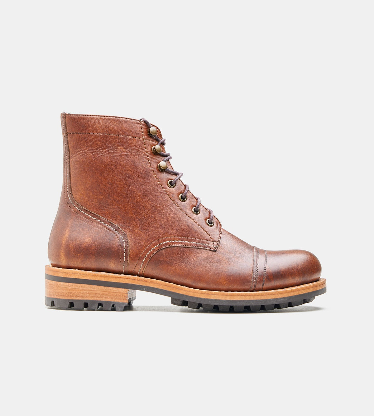 Hand Welted Boaventura Hydro Pull up Work Boot