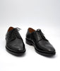 Hand Welted Classsic Black Captoe Derby