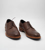 Hand Welted Brown Plain Toe Blucher