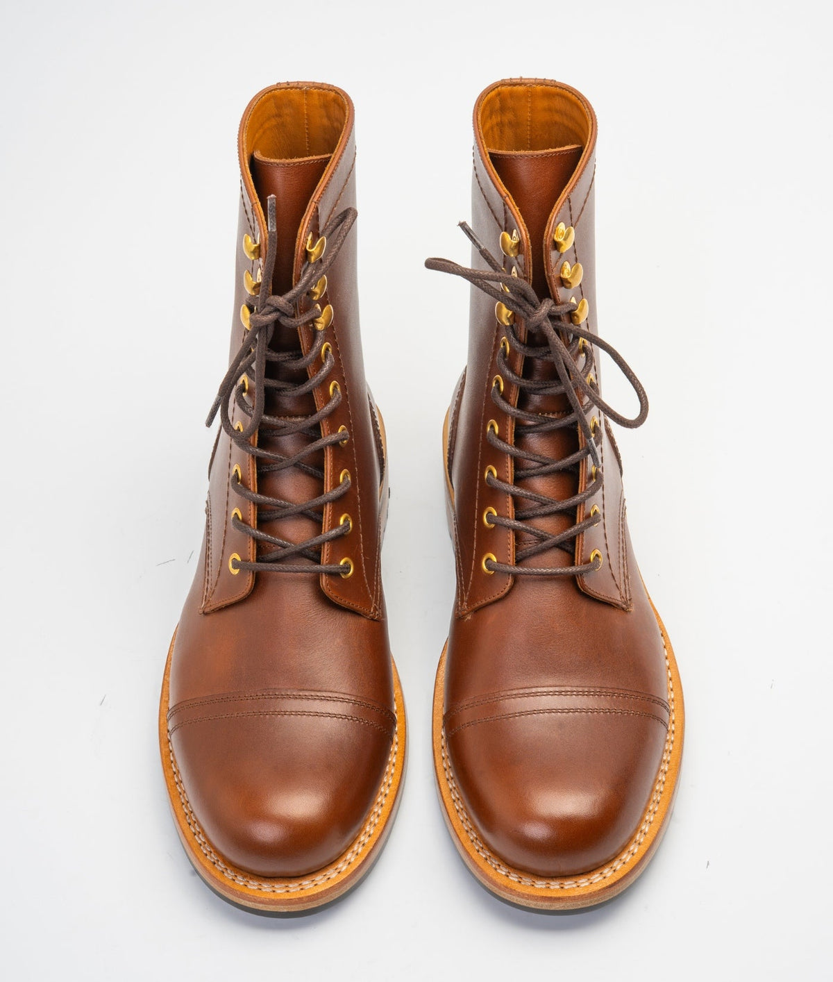 “Sentinel" - Hand Welted Captoe Work Boot