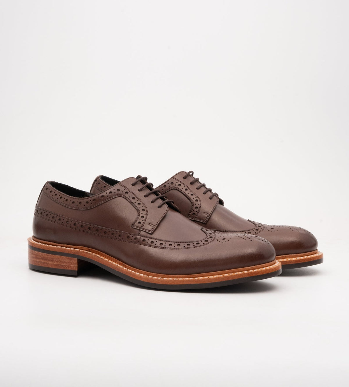 Goodyear Welted Brown Longwing Blucher