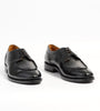 Hand Welted Black Split Toe Derby