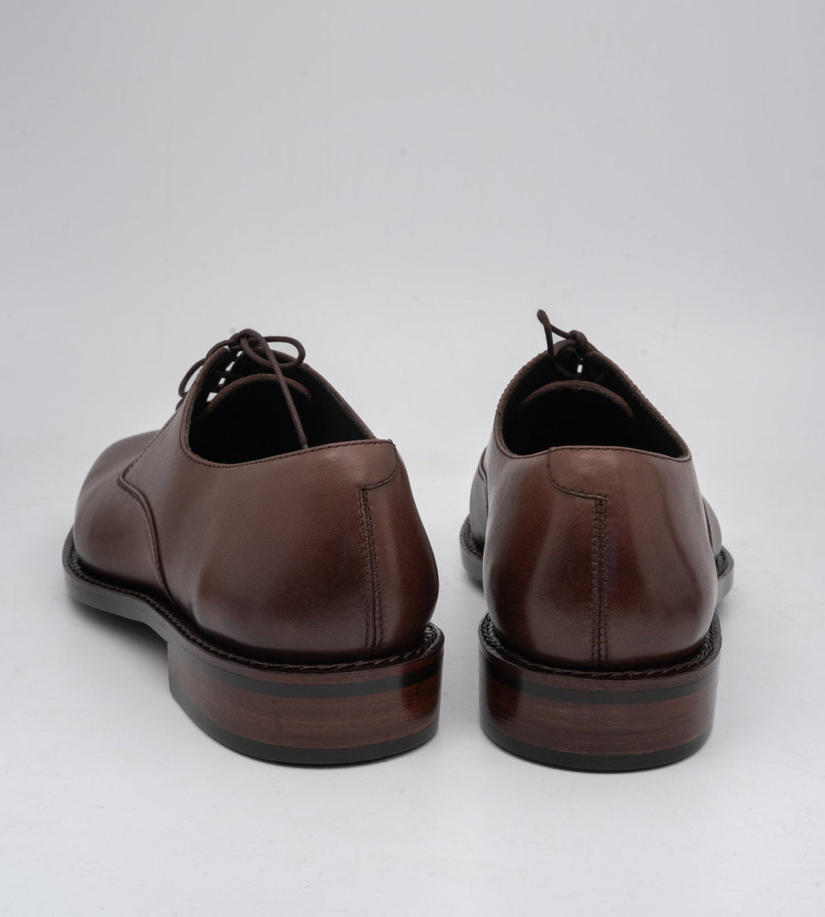 Goodyear Welted Brown Chisel Toe Oxfords