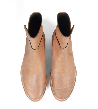 Badalassi Veg Tanned Carlo Pueblo - Bone Jodhpur Boot