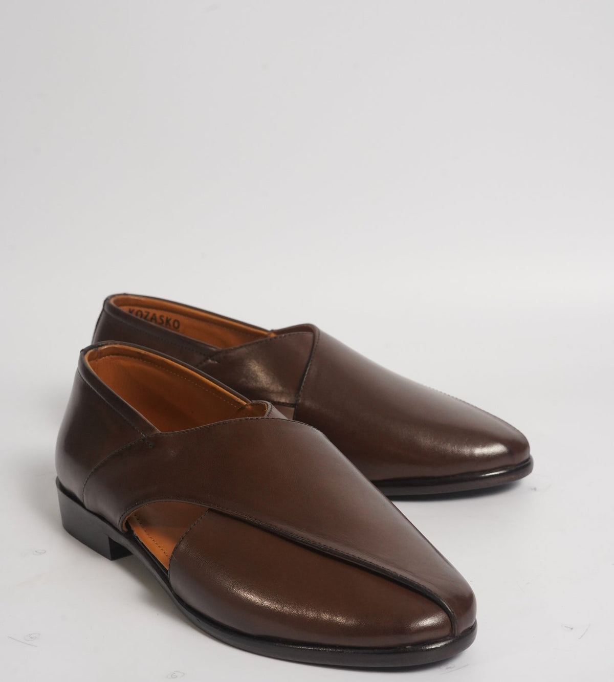 Hand Welted Full Grain Leather Peshawari Shoes