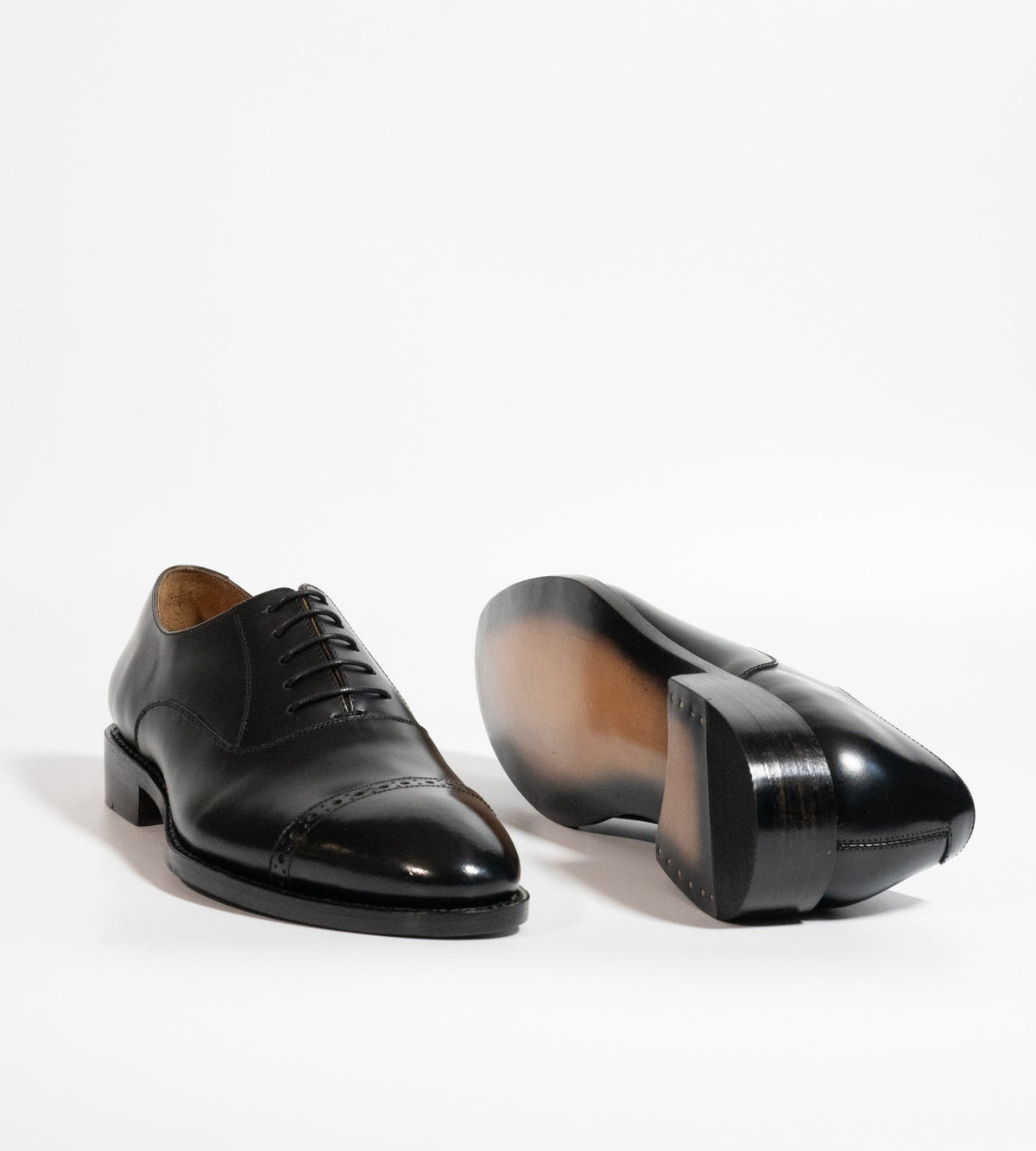 Hand Welted Michigan Captoe Brogue Oxford