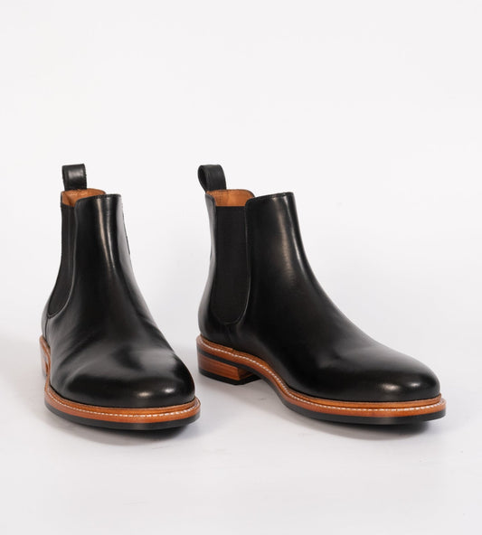 Goodyear Welted Black Chelsea Boot