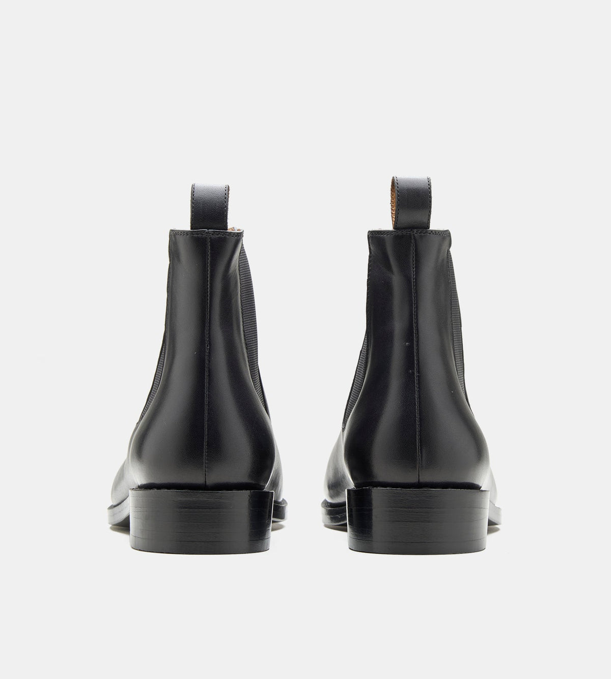 Hand-Welted Wholecut Black Chelsea Boot