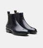 Hand Welted Classic Chisel Toe Black Chelsea Boots