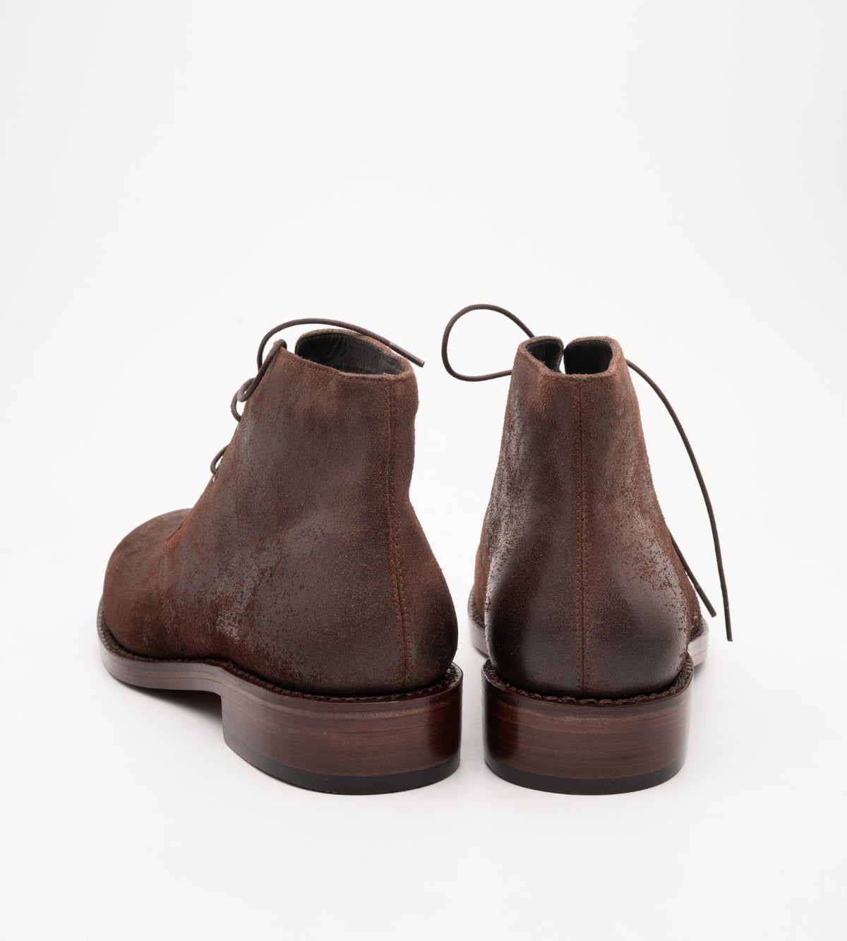 Hand-Welted Roughout Suede Leather Chukka Boot