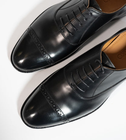 Hand Welted Michigan Captoe Brogue Oxford