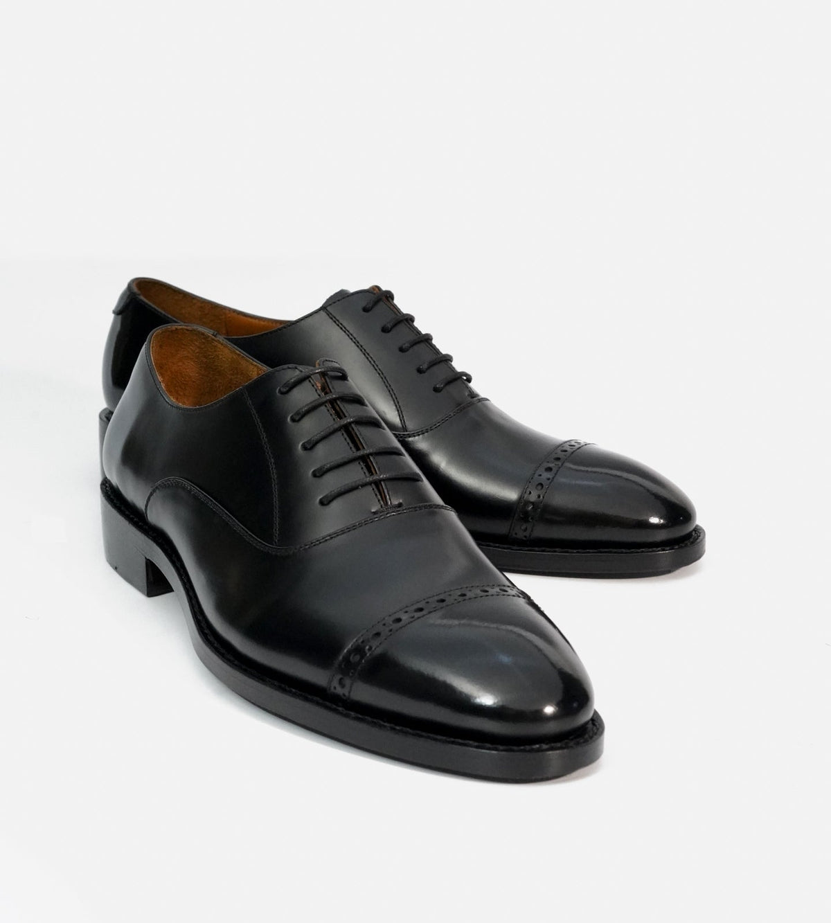 Hand Welted Michigan Captoe Brogue Oxford