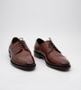 Hand Welted Brown Captoe Derby