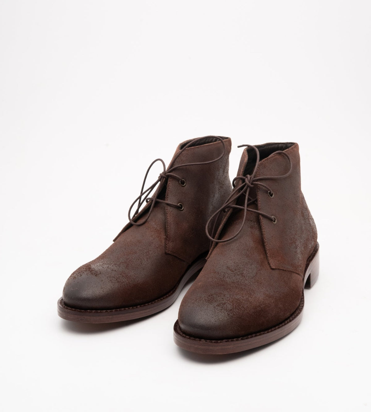 Hand-Welted Roughout Suede Leather Chukka Boot