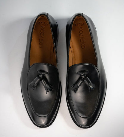 Handwelted Michigan Calf Belgian Tassel Loafer