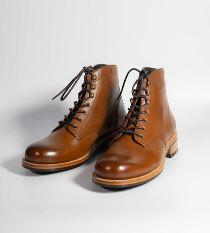 Goodyear Welted Tan Leather Work Boot