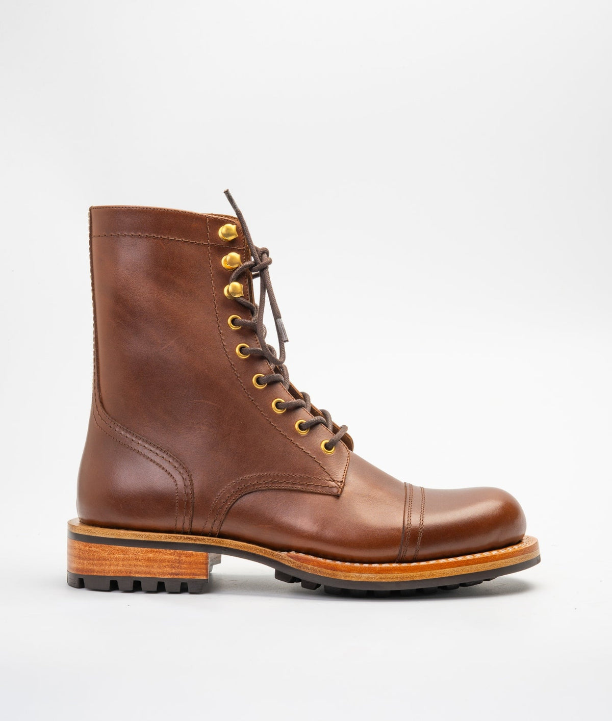 “Sentinel" - Hand Welted Captoe Work Boot