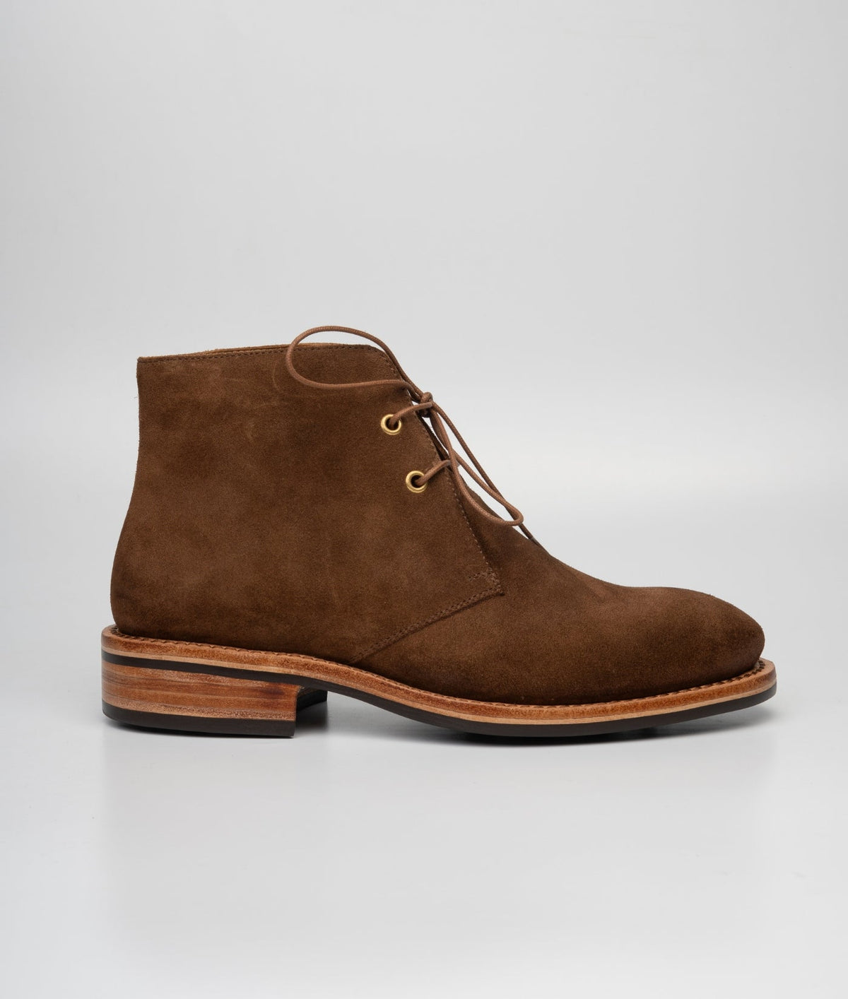 Hand-Welted Go Rain Suede Leather  Chukka Boot