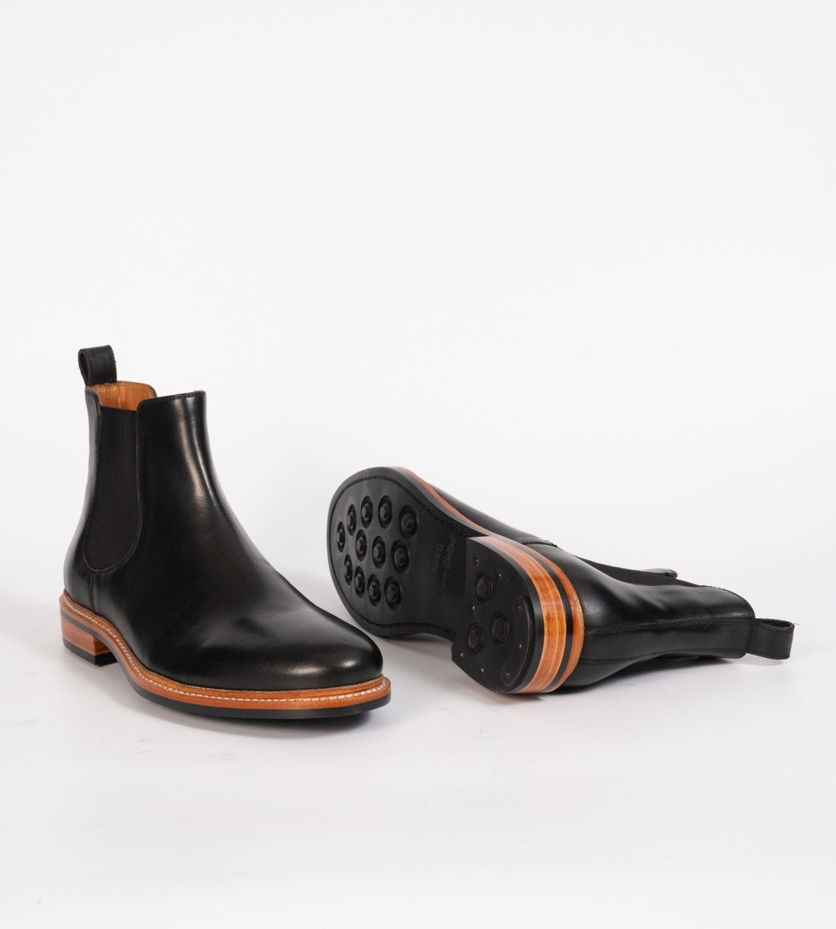 Goodyear Welted Black Chelsea Boot