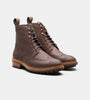 Hand Welted Oil Pull-up Brown Brogue Boot