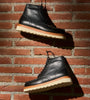Hand Welted Moctoe Boot with Bellows Tongue