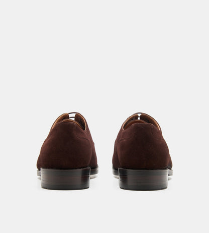 Goodyear Welted Brown Suede Split Toe Derby