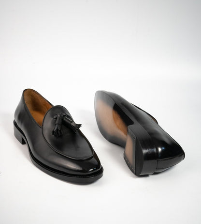 Handwelted Michigan Calf Belgian Tassel Loafer