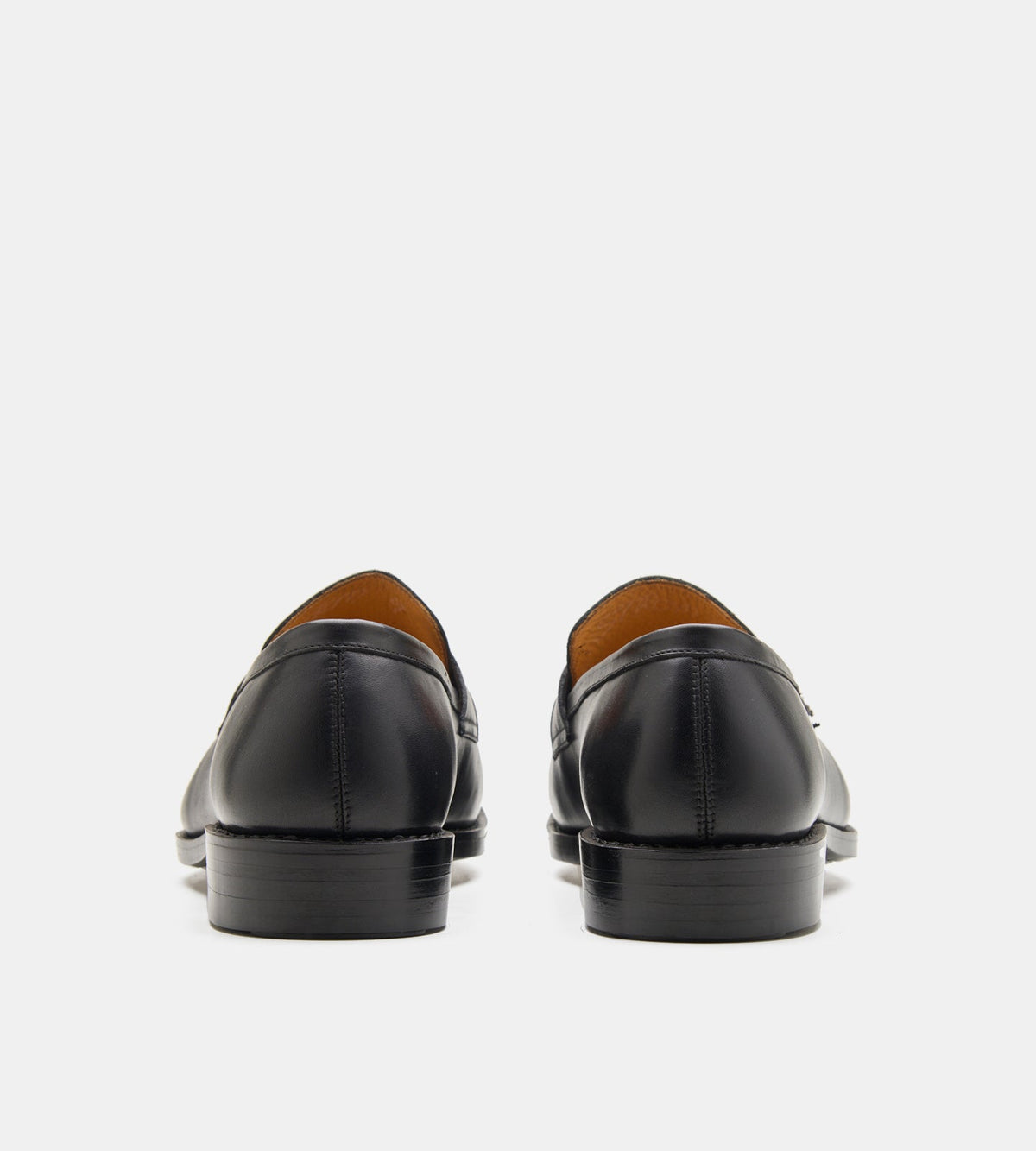 Goodyear Welted Black Penny Loafer