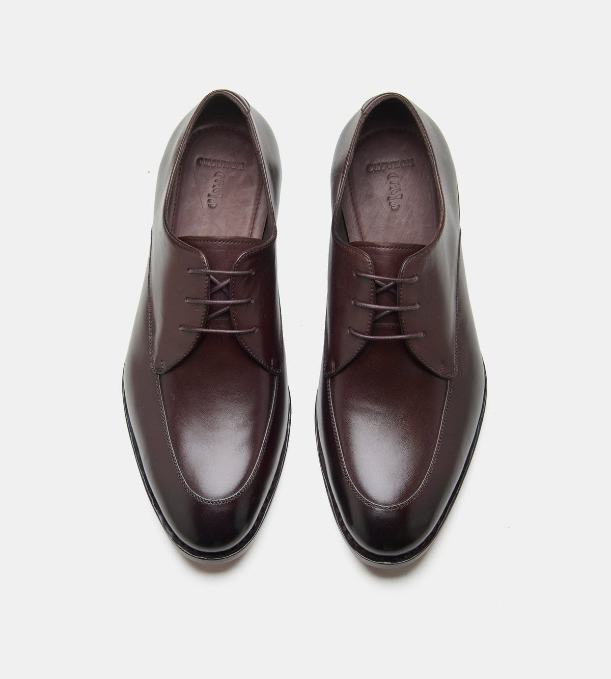 Goodyear Welted Brown Apron Toe Derby