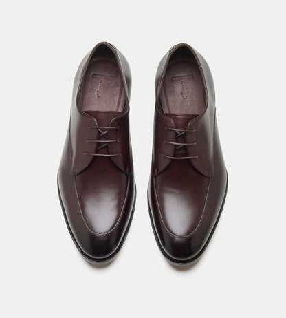 Goodyear Welted Brown Apron Toe Derby