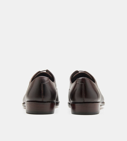 Goodyear Welted Brown Apron Toe Derby