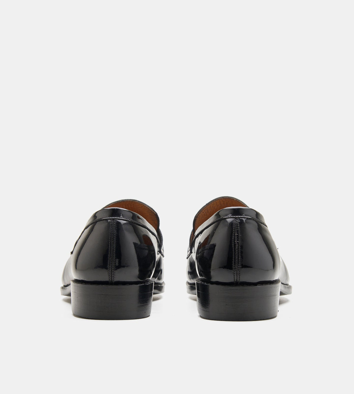 Goodyear Welted Black Patent Tassel Loafers