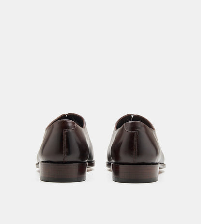 Goodyear Welted Chisel Toe Brown Wholecut Oxfords