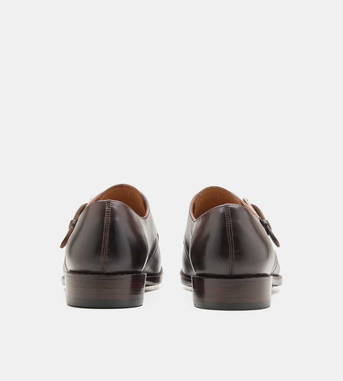 Goodyear Welted Dark Brown Single Strap Monks