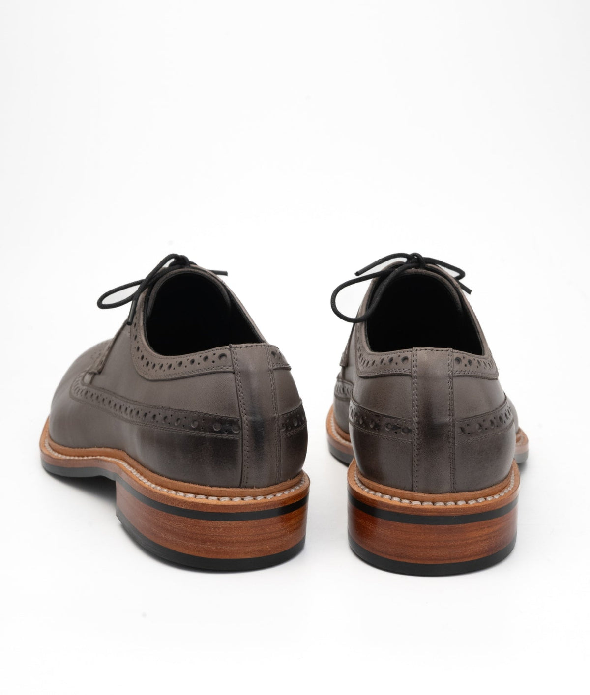 Goodyear Welted Grey Longwing Blucher