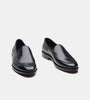 Hand Welted Black Belgian Loafer