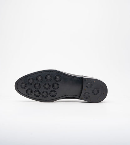 Hand-Welted Wholecut Black Chelsea Boot